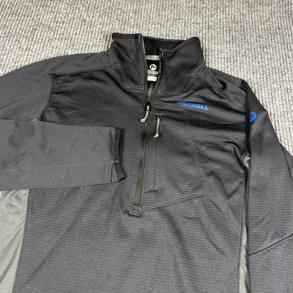 Merrell Pullover Women's S M-Select 1/4 Zip Top Gray Hiking Outdoor Gorpcore